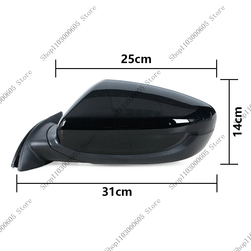For KIA Ceed 2012-2018 5/6/8PIN Auto Parts Automobile Side Rearview Mirror Components Reflector Exterior Reverse Mirror - sayaragear