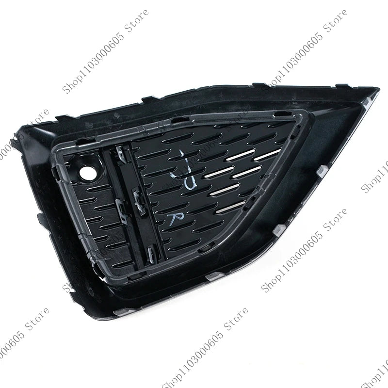 For Audi Q2 Q2L 2022 Automobile Accessories Front Bumper Fog Light Frame Grille Protection Cover 81D853681F 81D853053ATB2 sayaragear