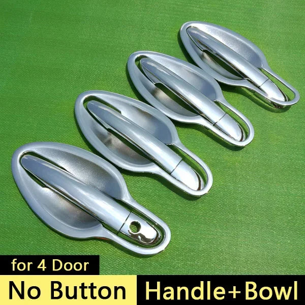 for Mazda 3 Axela 2014 - 2018 BM Luxurious Chrome Door Handle Cover Trim Set 2015 2016 2017 Car Accessories Stickers Car Styling sayaragear
