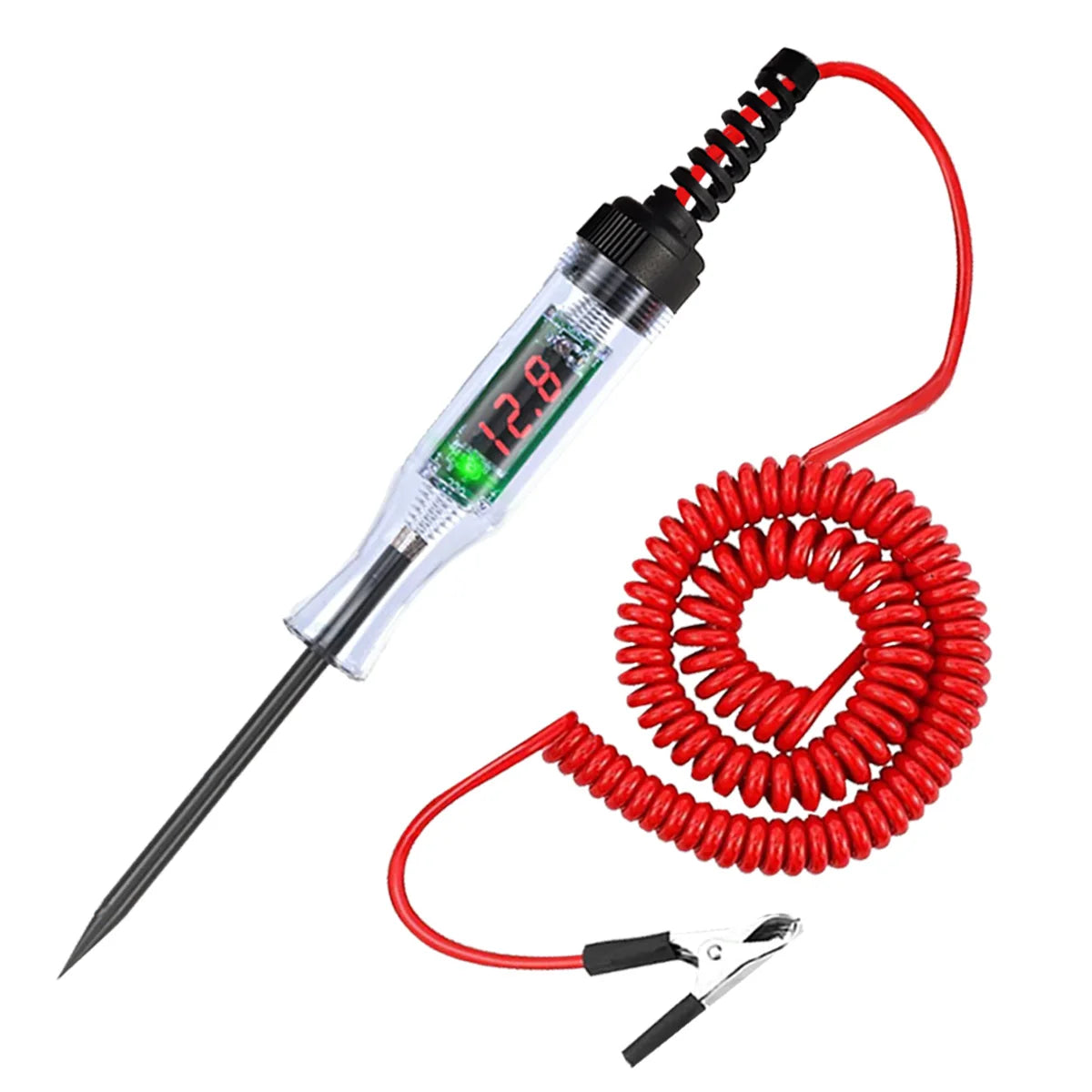 6V 12V 24V Car Truck Voltage Circuit Tester Auto Car Diagnostic Probe Test Pen Light Bulb Electric Measuring Pen Repair Tools sayaragear