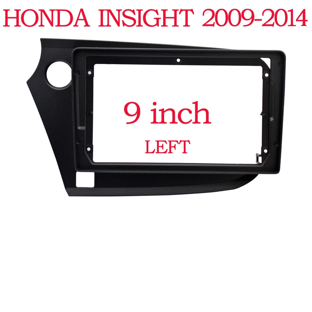 9 Inch 2DIN Android Car Radio Fascia Frame For HONDA INSIGHT 2009 2010 2011 2012 2013 2014 With Cable Dash Fitting Panel Kit sayaragear