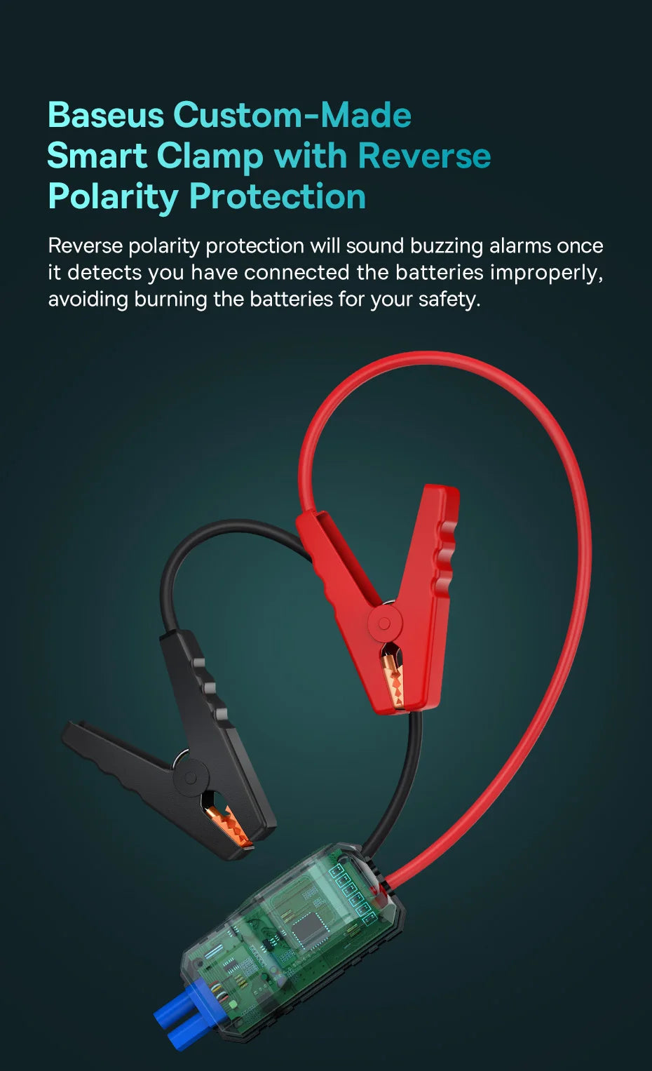 Baseus 2 In 1 Car Jump Starter Power Bank Air Compressor Inflator Pump 1000A Portable Power Station Car Battery Charger Booster sayaragear