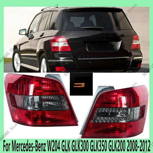 Rear Tail Light For Mercedes-Benz W204 GLK GLK300 GLK350 GLK200 2008-2012 Turn Signal Light Brake Warning Light Reversing Light - sayaragear