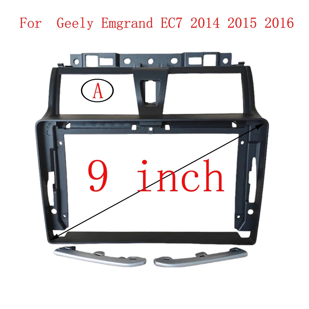 HAOCHEN 9 Inch For GEELY Emgrand EC7 2014+ Car Radio Android MP5 Player Panel Frame 2Din Head Unit Fascia Stereo Dash Cover sayaragear