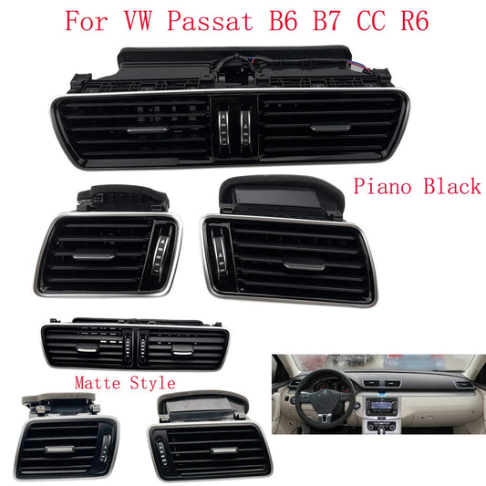 3AD819728AVAL 3AD819701AVAL 3AD819702AVAL Piano Paint Air Conditioning Outlet Assembly Car Air Vents A/C for VW CC Passat B6 B7 sayaragear