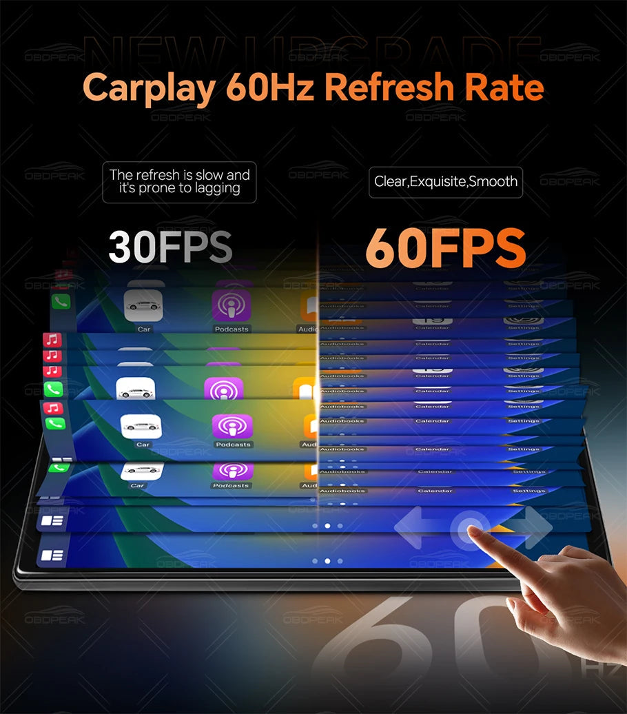 K2 Pro 11.3" Car DVR 4K Camera Wireless Carplay Android auto Ai Screen Dash Cam Dual Len Video Recorder GPS Navigation Dashboard sayaragear