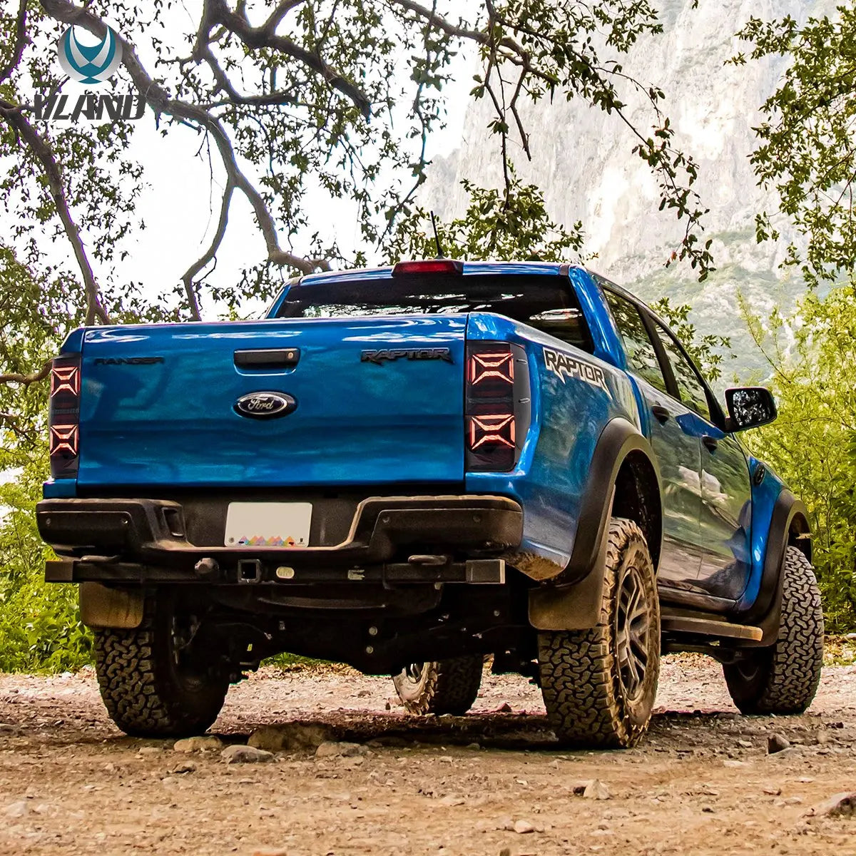 Vland 12-22 Ranger 1th Gen (T6/P375) International II LED Tail Lights With Sequential Turn Signal sayaragear