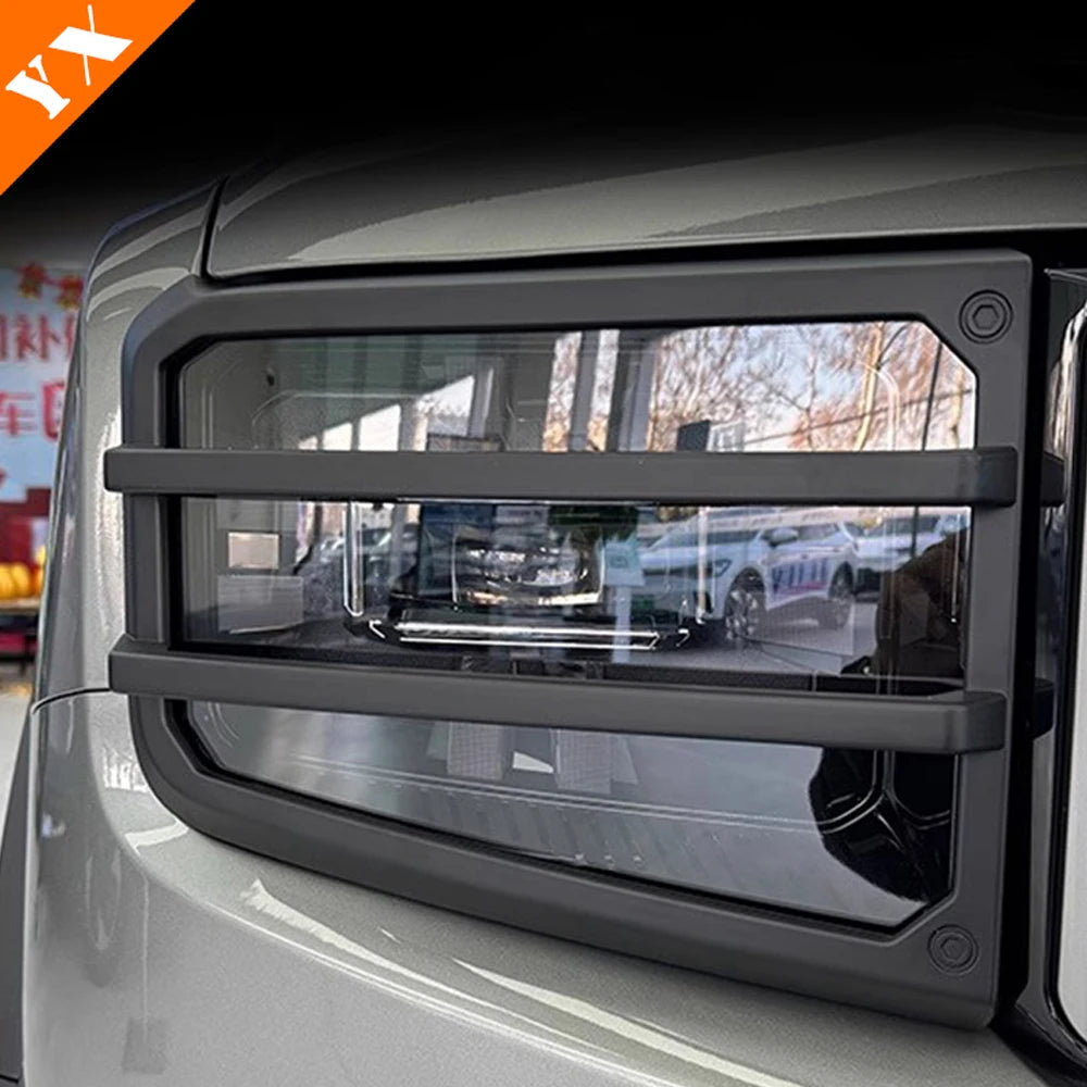 For Jetour Freedom T1 2025-2026 Car Plastic Tail Lights Cover Auto Front Rear Fog Light Frame Decoration Anti Hit/Scratch sayaragear