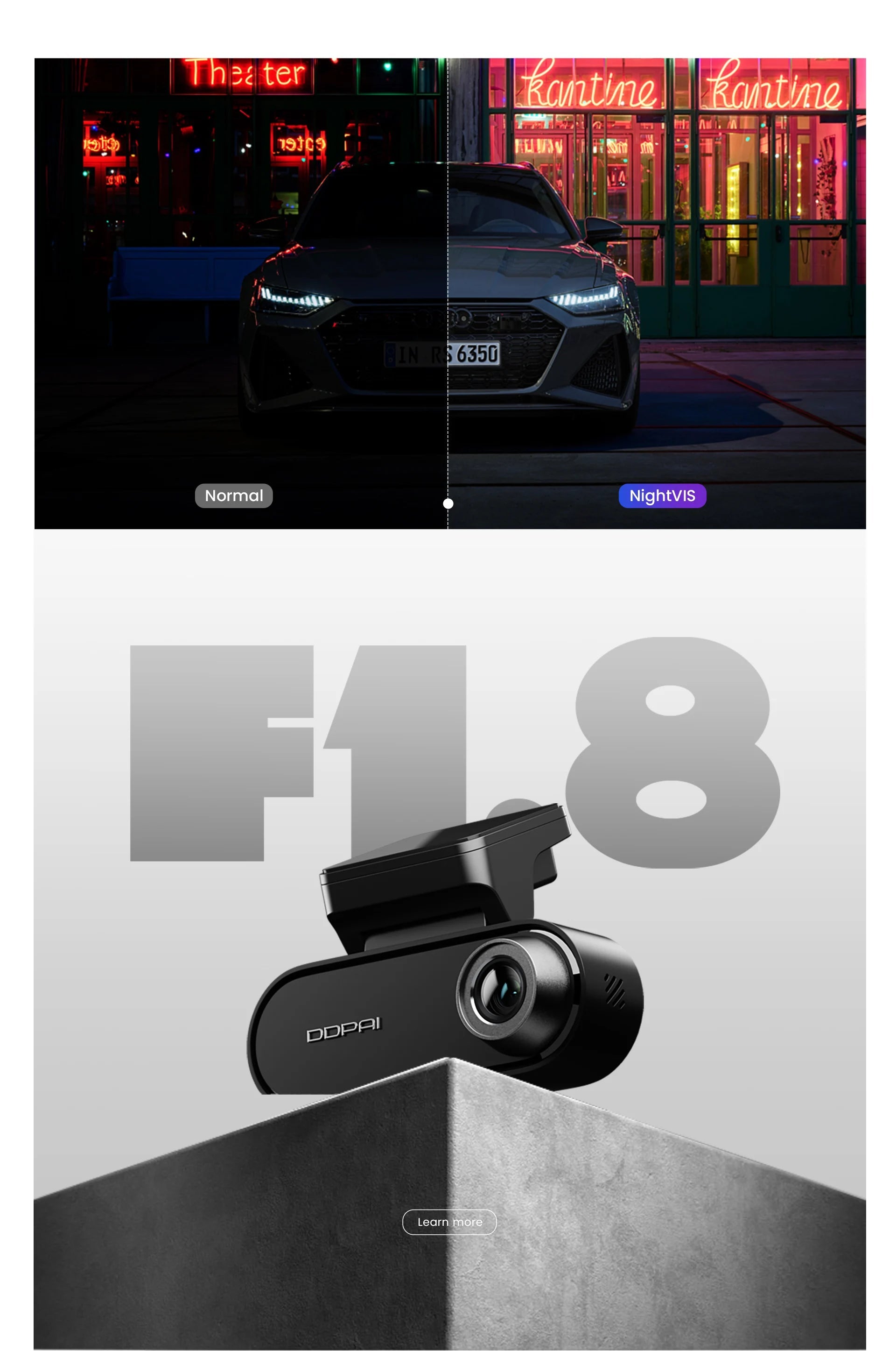 DDPAI N5 Dual 4K HDR Dash Cam Front Rear AI NightVIS Camera WiFi 6 GPS ADAS Voice Control 24H Parking Mode 32G eMMC Car DVR sayaragear