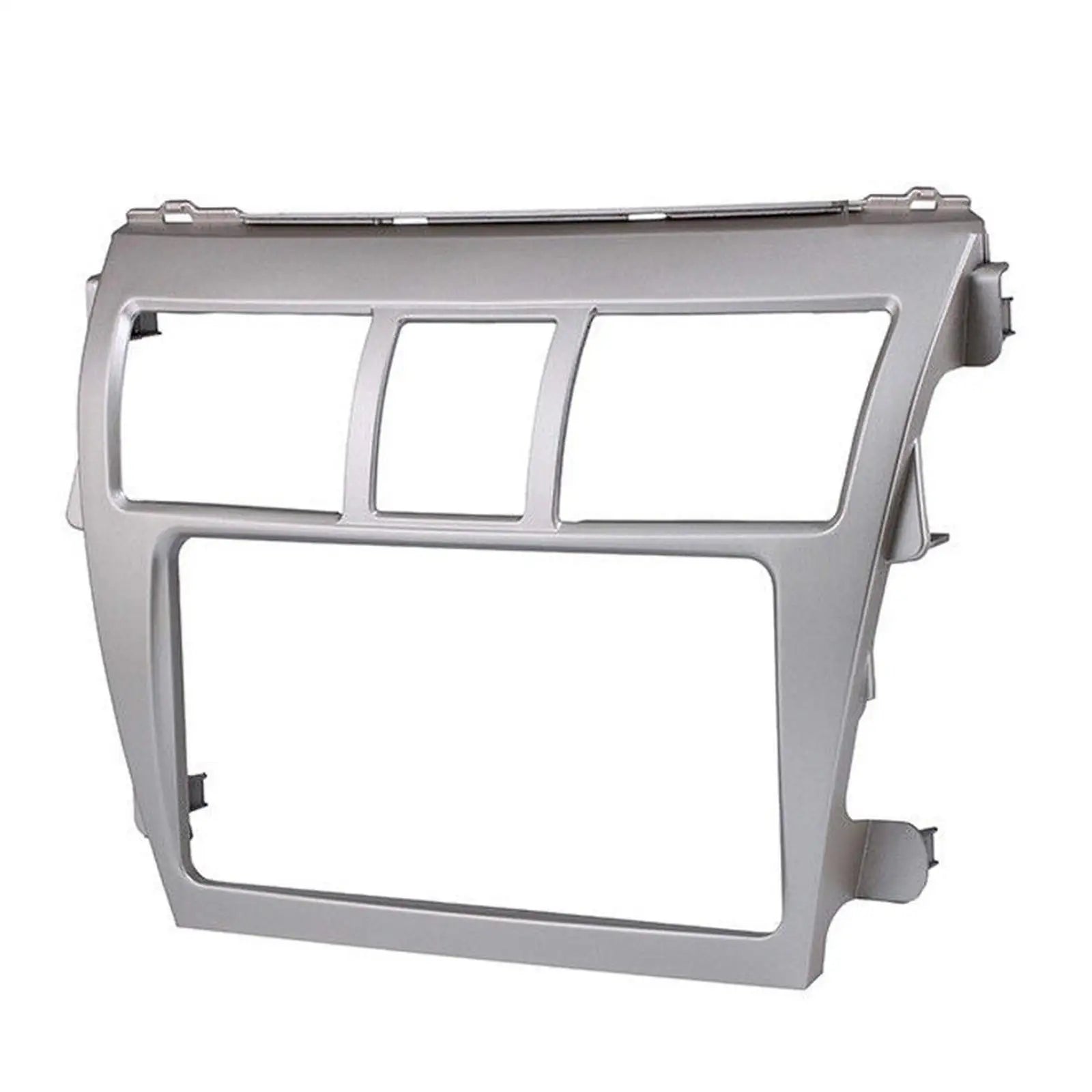 Car Radio Fascia Panel for Toyota Vios Yaris Sedan Belta Frame Stereo Mount Trim Kit Face Plate Audio DVD Navigation 2 Din sayaragear