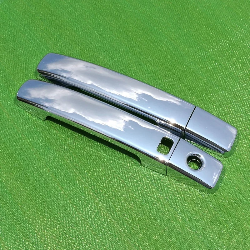 for Nissan Pathfinder R51 2005 - 2012 Chrome Handle Cover Trim Set 2006 2007 2008 2009 2010 2011 Accessories Sticker Car Styling sayaragear