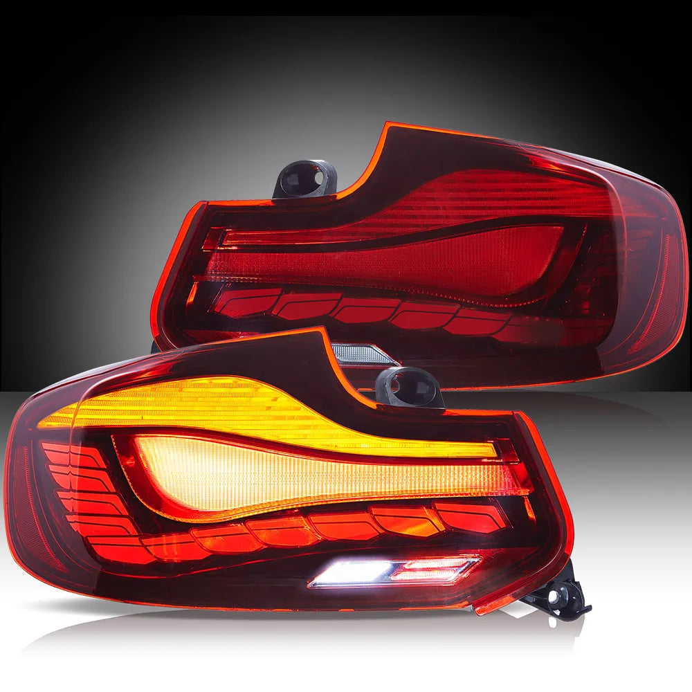 Vland 2014-2020 2 Series F22 F23 M2 F87 OLED Tail Lights W/ Dynamic Lighting (GTS Style) sayaragear