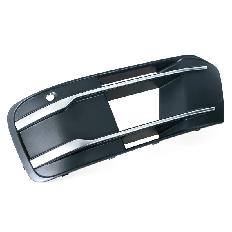 For Audi Q7 2016-2019 Auto Accessories Front Bumper Fog Light Under Grille Cover Fog Light Frame Fog Light Protection Cover - sayaragear