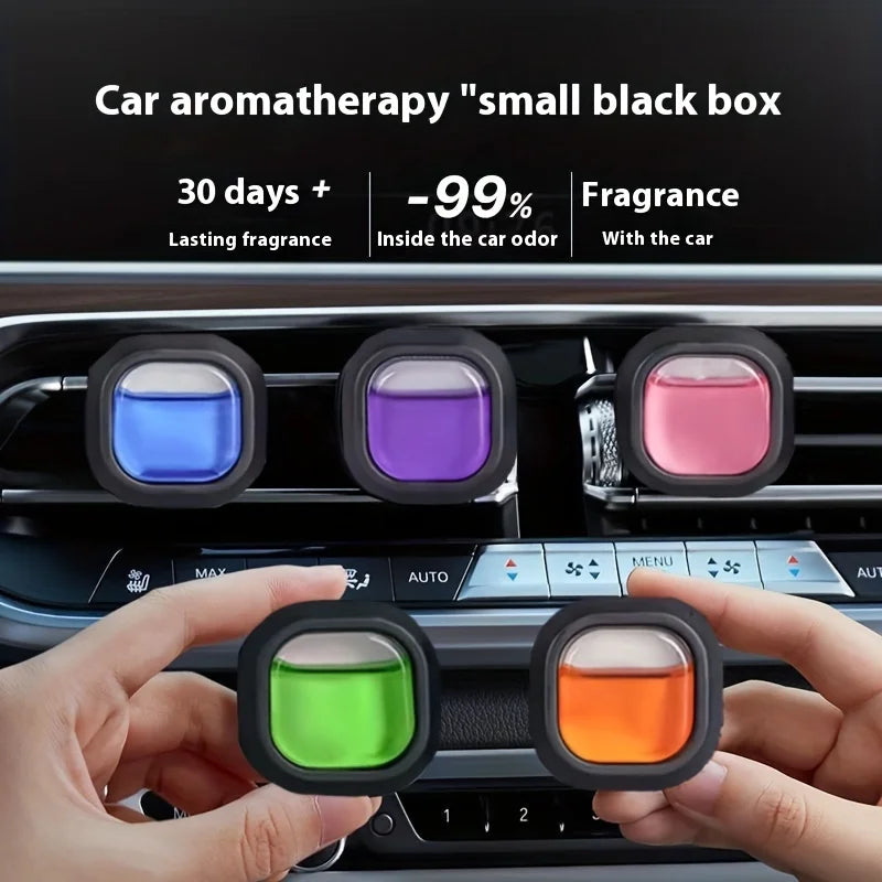 30-Day Long-Lasting Car Air Freshener Vent Clip - Essential Oil Scented Odor Eliminator, 0.14 oz Each, Non-Toxic Fragrance Sourc sayaragear