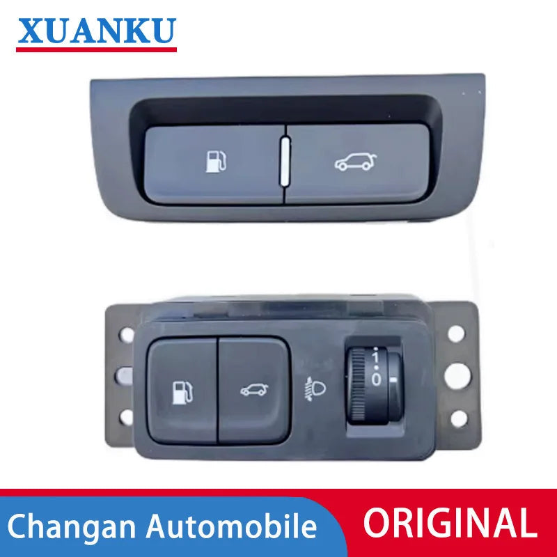 3785700-CD01 Original dashboard switch box, Trunk fuel tank opening button, Headlight control switch For Changan CS75PLUS sayaragear