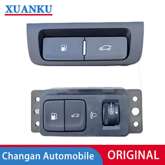 3785700-CD01 Original dashboard switch box, Trunk fuel tank opening button, Headlight control switch For Changan CS75PLUS sayaragear