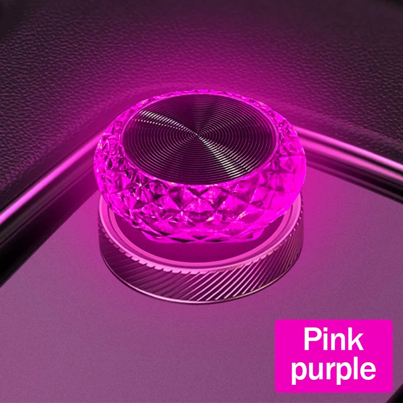 Car USB Ambient Light Mini LED Decorative Atmosphere Lamps for Auto Interior Environment Light Computer Portable Light Plug Play sayaragear