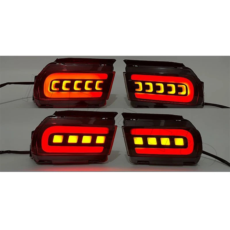 LED Rear Fog Lamp For Toyota Land Cruiser Prado 150 LC150 FJ150 GRJ150 2010-2020 Rear Bumper Reflector Lights Brake Light sayaragear