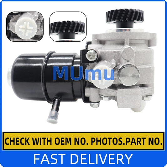 Power Steering Pump Fits For Mitsubishi Pajero Montero III 4M41 3.2 V78  V76 00-06 MR223480 MR267855 MR491774 SP85205 sayaragear