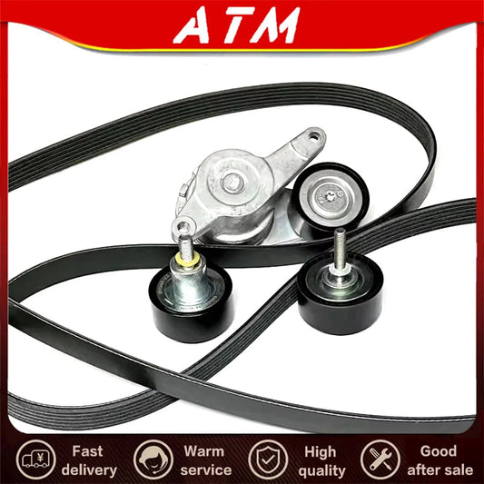 ATMMG For SAIC MG HS RX5 GS RX8 2.0T Generator Belt Air Conditioning Belt Tensioner Assembly Idler 10158205 10158210 Original sayaragear