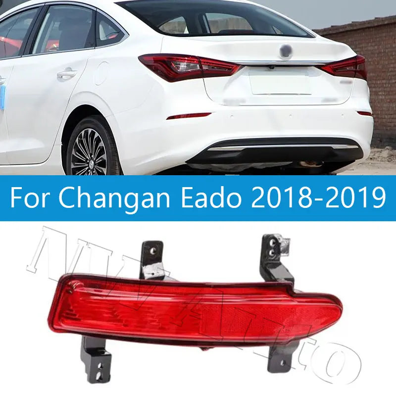 Rear Bumper Light Reflector Brake Lamp Rear Fog Lamp  For Changan Eado 2018~2019 sayaragear