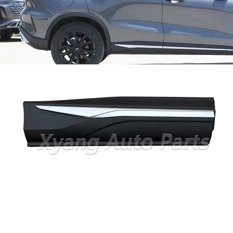 For Changan Oshan X5 PLUS Moulding Chrome Front Rear Door Garnish Anti-scratch Strip Trim Protector Pl sayaragear