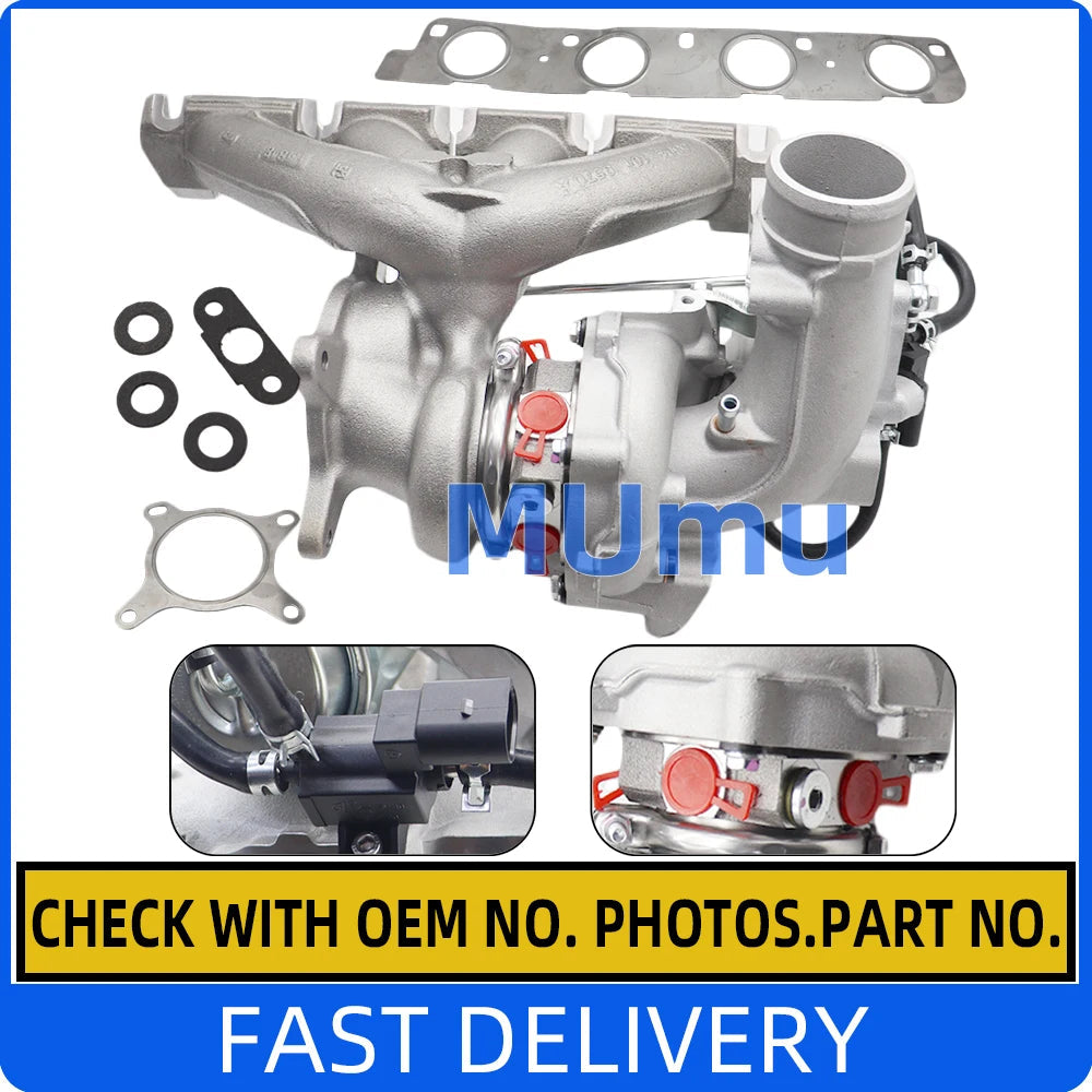 New Turbo Part Turbocharge For Audi S3 TT S 2.0L TFSI 2003-2010 53049700064 53049880064 06F145702C sayaragear