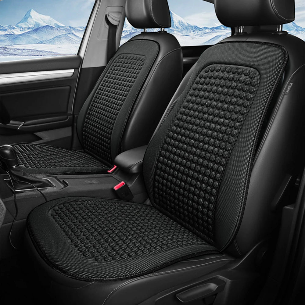 TIMOTRAS Car Cushion Summer Cool Cushion Ice Silk Seat Cover Car Cushion Seasonal Universal Cool Cushion sayaragear