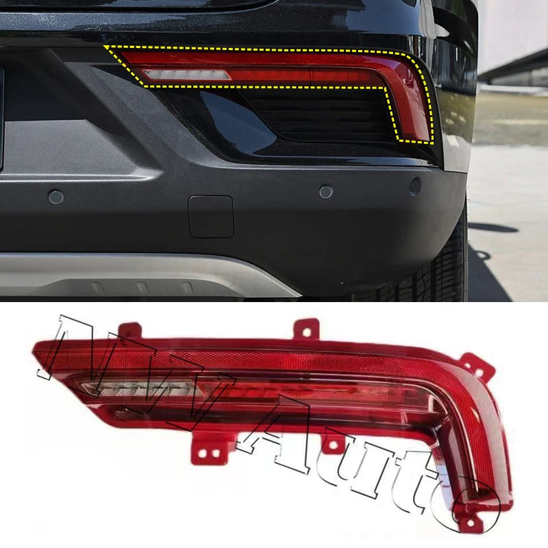 Car Rear Bumper Lamp Brake Fog Light Warning Light For Geely Okavango sayaragear