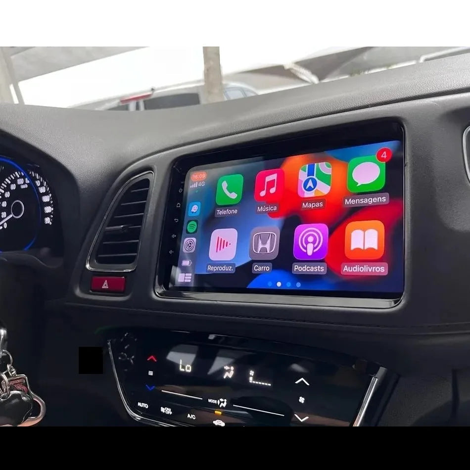 Car Radio Fascias Frame For Honda Vezel HR-V HRV HR V 2013-2018 9 inch 2DIN Stereo Panel Harness Wire Connector Power Cord Cable sayaragear
