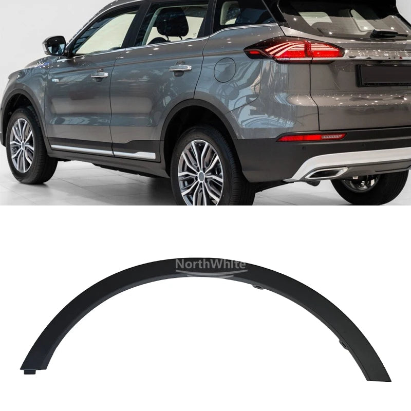 For Geely Atlas Pro Belgee X70 Front/Rear Car Wheel Arch Moulding Fender Eyebrows Wheel Arches Car Assecories sayaragear