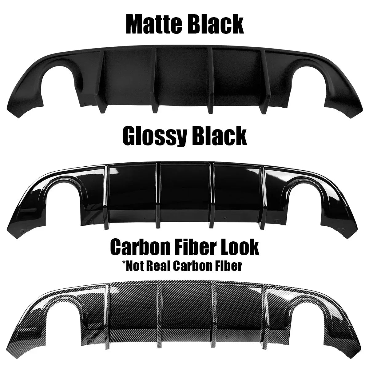 For Dodge Charger SRT/GT/RT/Scat Pack/Daytona 2015 2016 2017 2018 2019 Car Rear Bumper Spoiler Lip Exterior Accessories Body Kit sayaragear