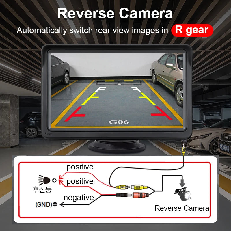 Hippcron 7inch Car Radio Multimedia Video Player Wireless Carplay And Wireless Android Auto Portable Universal Touch Screen sayaragear