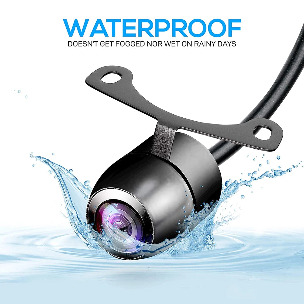 Car Rear View Camera Night Vision Reversing Auto Parking Camera IP68 Waterproof CCD LED Auto Backup Monitor 170 Degree HD Image sayaragear