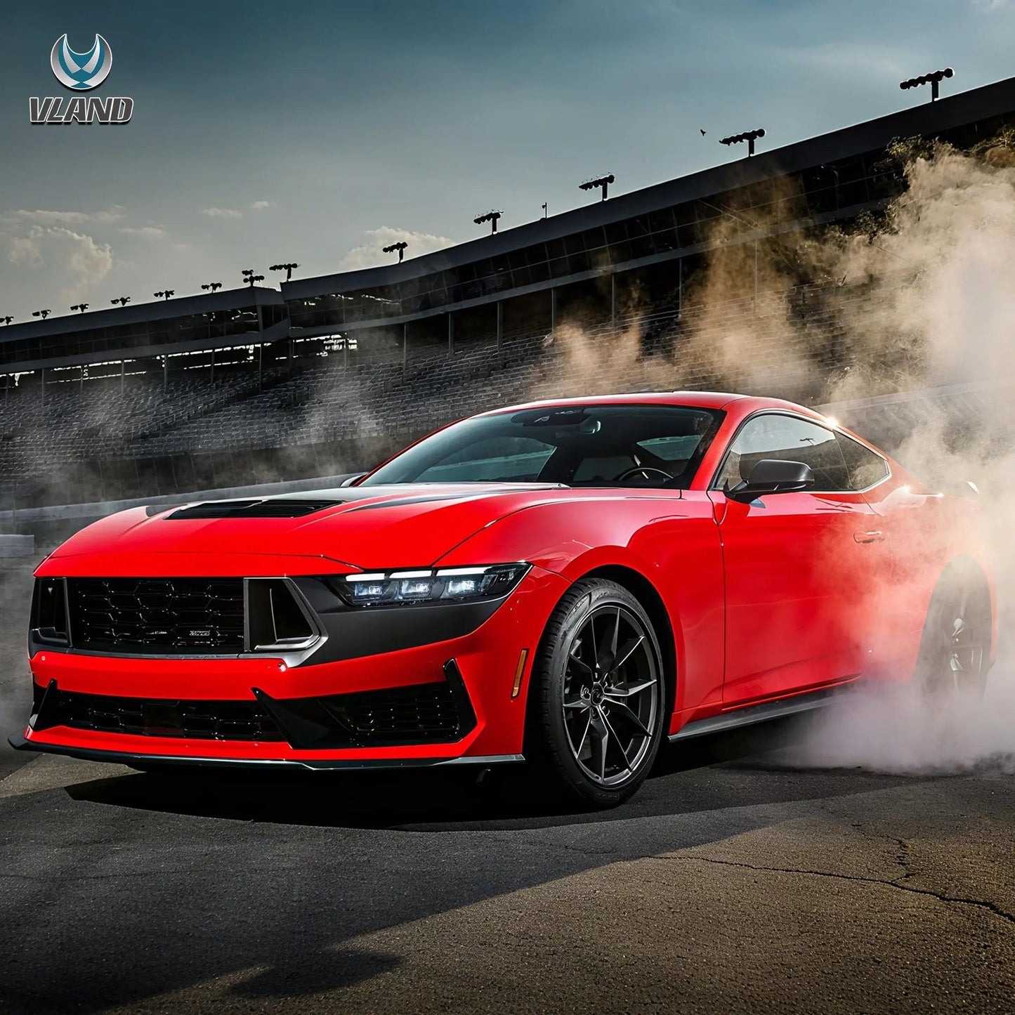 Vland 23-26 Mustang S650 Headlights Full LED With Start-up Animation sayaragear
