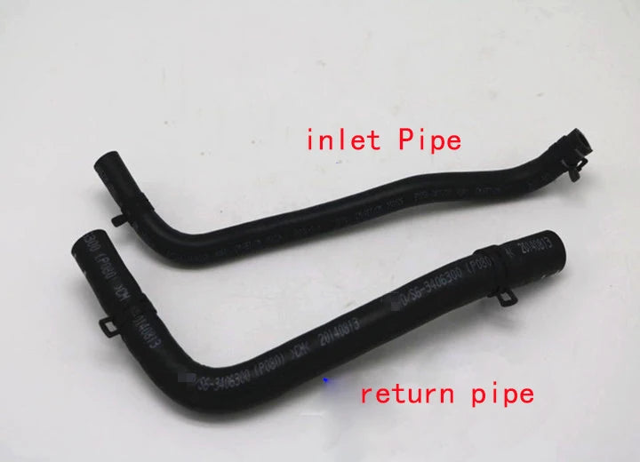 Assist Pump Oil Pot Pipe for BYD S6 2.0 483Q Power Steering Pump Oil Tank Inlet / Return Rubber Hose S6-3406300  S6-3406200 sayaragear