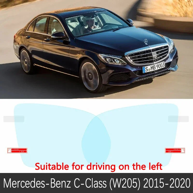 Full Cover Anti Fog Film Rearview Mirrors for Mercedes Benz C-Class W203 W204 W205 C-Klasse C180 C200 C220 C250 C300 Accessories sayaragear