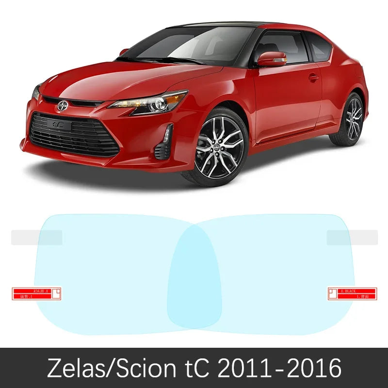 for Toyota Zelas Scion tC 2011~2016 Full Cover Anti Fog Film Rearview Mirror Rainproof Clear Anti-fog Films Car Accessories 2015 sayaragear