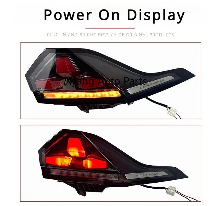 Rear Bumper Tail Light Tail Lamp For Changan Deepal SL03 2022 2023 2024 Taillamp Brake Stop Light 4133010-DF01 4133010-DF02 sayaragear