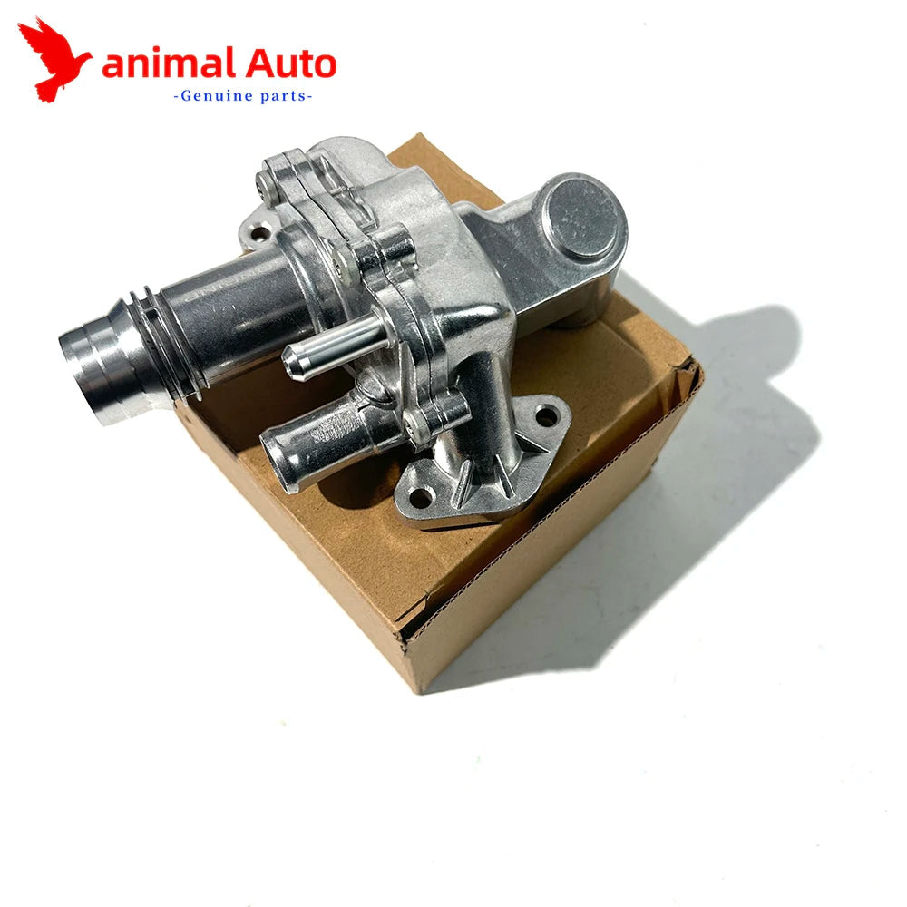 Aluminum thermostat for Land Range Rover Sport Discovery LR3 LR4 Jaguar XF 2.7 3.0 diesel Housing Water Outlet LR073372 sayaragear