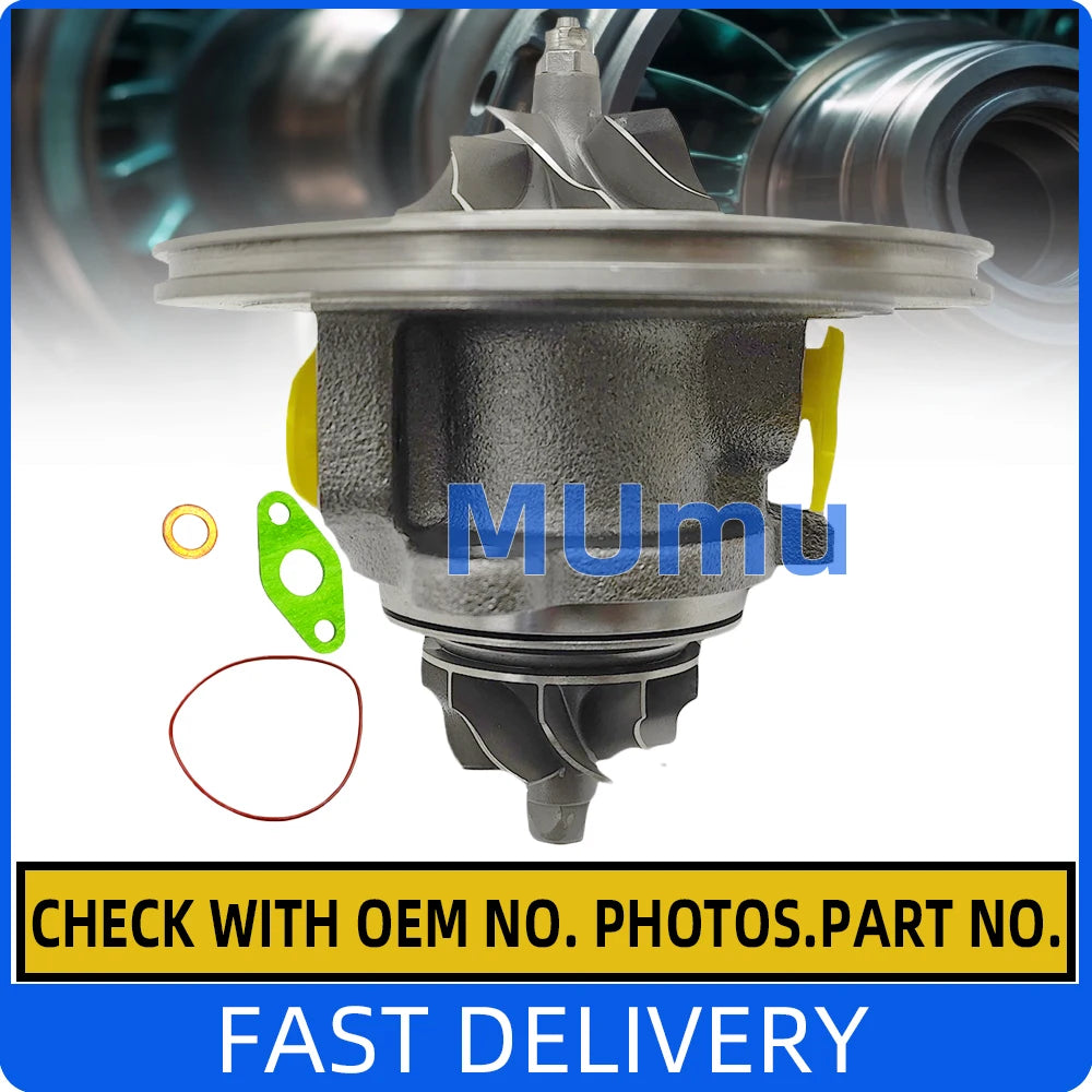 Turbine Cartridge 54399700088 54399700089 For BMW 335D 535D 635D X3 X5 X6 3.5D M57D30TU2 2007- sayaragear