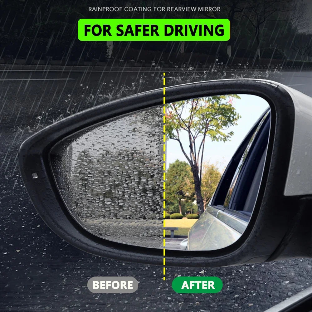 Car Rearview Mirror Film for Mercedes-Benz GLK-Class X204 2009-2015 2010 2011 2012 2013 Anti Fog Rainproof Sticker Accessories sayaragear
