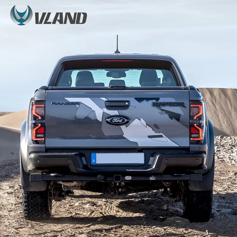 VLAND Taillight Assembly FIT FOR FORD RANGER 2012-2018 LED TAIL LAMP TAIL LAMP LED Running Light  LED Brake Light sayaragear