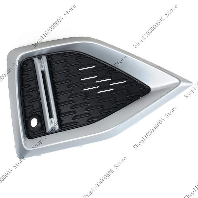 For Audi Q2 Q2L 2022 Automobile Accessories Front Bumper Fog Light Frame Grille Protection Cover 81D853681F 81D853053ATB2 sayaragear