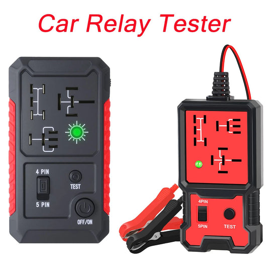 Car Relay Voltage Tester Universal 12V Automotive Electronic Relay Tester Indicator Light Battery Checker For RV Truck Trailer sayaragear