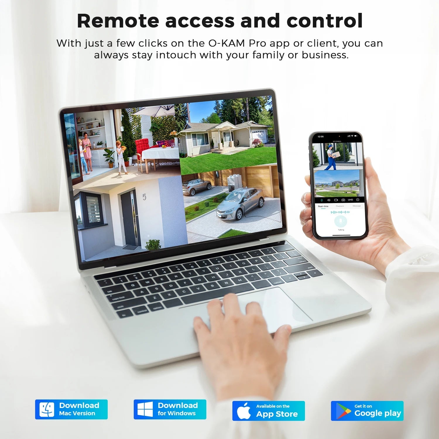 20MP Outdoors Wifi Camera 10K HD Three Lens Security 5G PTZ IP Camera 10X Digital Zoom Lens Human AI Auto Detect Tracking Camera sayaragear
