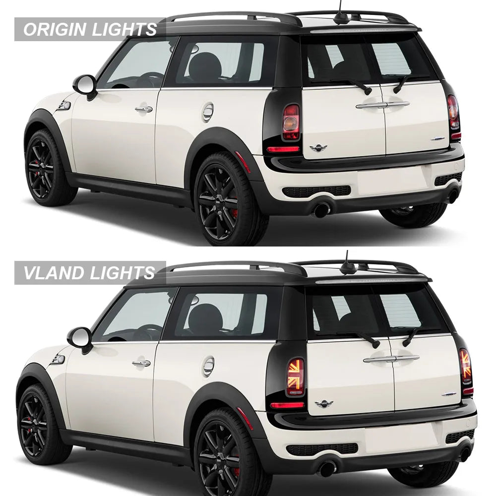 Vland Full LED Tail Lights for 07-14 Cooper Clubman R55 Vehicle Lighting Accessory sayaragear