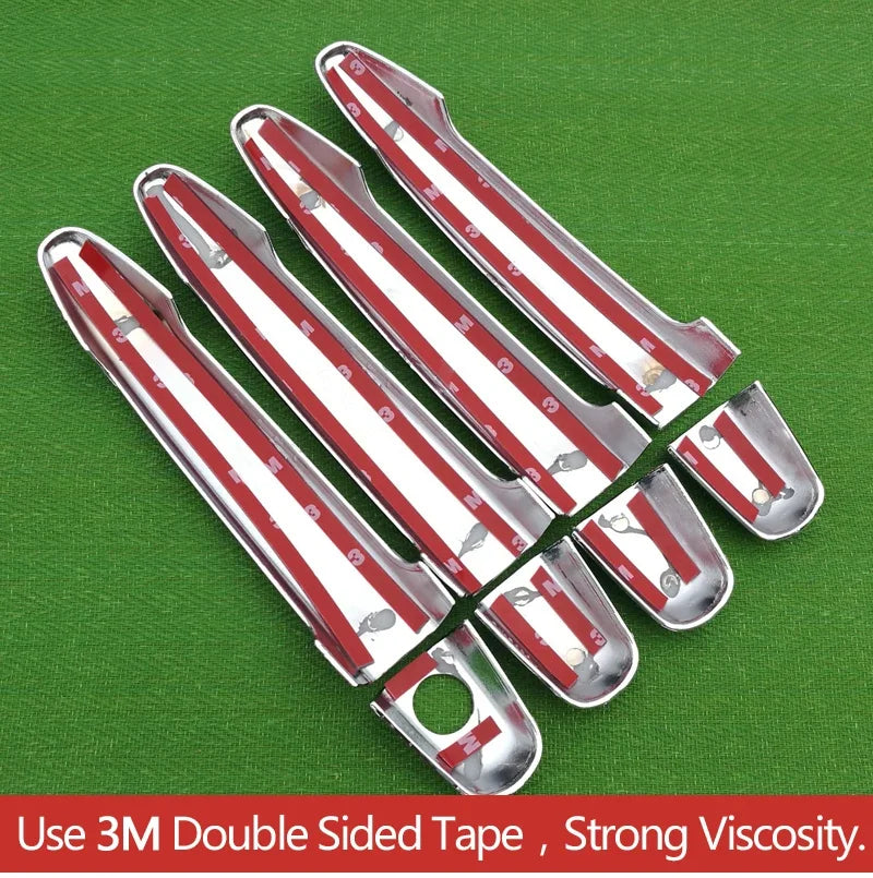 for Toyota Tacoma 2005-2015 Chrome Handle Cover Trim Set 2006 2007 2009 2010 2011 2012 2014 Car Accessories Sticker Car Styling sayaragear