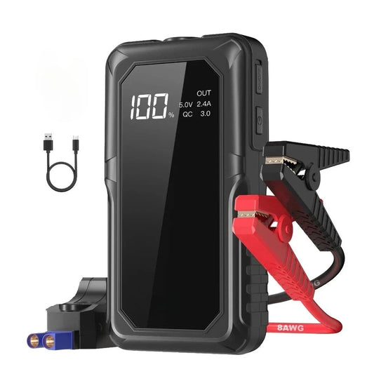 2000A Peak Jump Boxes for Vehicles(12V 8L Gas/6.5L Diesel Engine) Equipped Fast Wireless Charging Jump Starter Battery Pack sayaragear