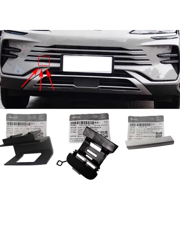 Front Bumper Trailer Cover for BYD SONG PLUS DM-i Racing Grills Trailer Cover Plate - sayaragear